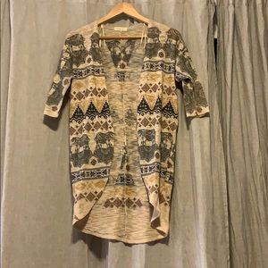 Long cardi/over piece